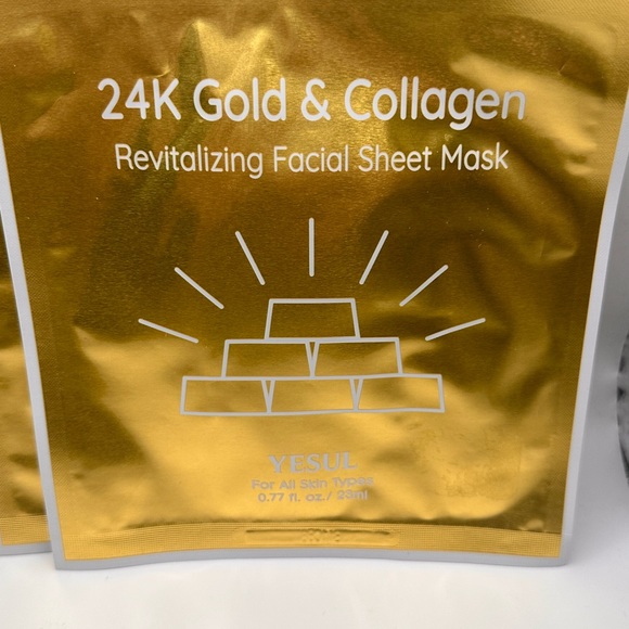Yesul Skincare Yesul 24k Gold Collagen Revitalizating Sheet Mask